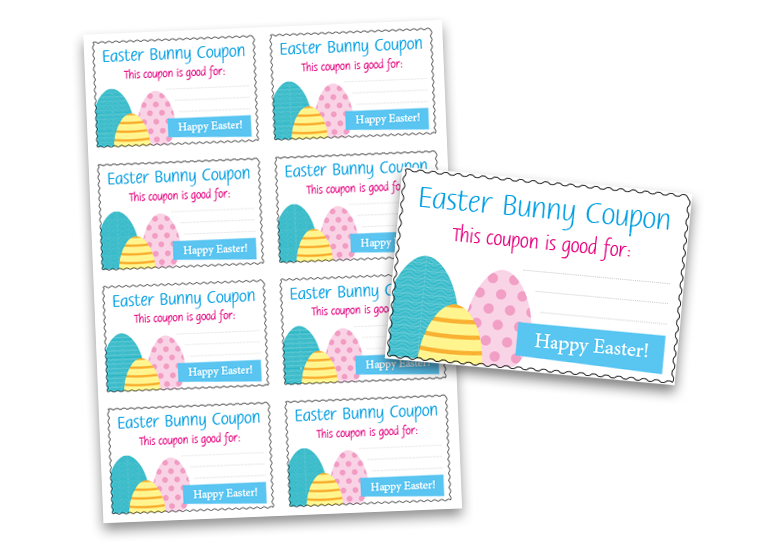Easter Egg Coupons